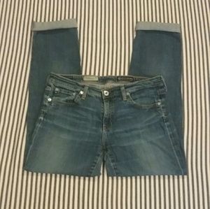 AG STILT Sz 30 Cigarette leg light wash Jeans